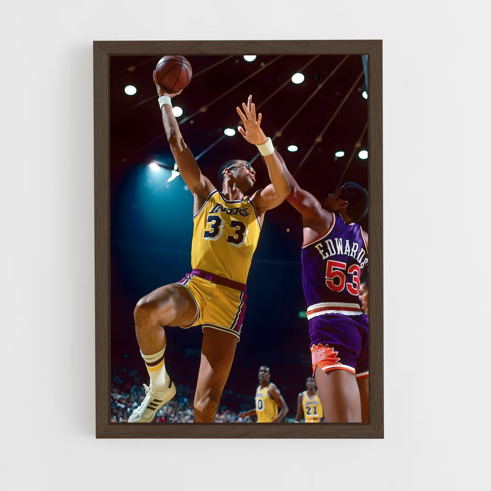 Poster L'Envol de Kareem – affiche Basketball (vue 5)